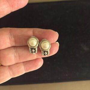 Lovely pearl earrings